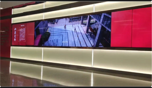 Energy Exhibition Hall 55 inch 2x5 LCD Video Wall