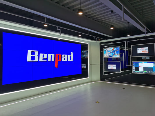 Property Management Center 3×4 LCD Video Wall - Shenzhen