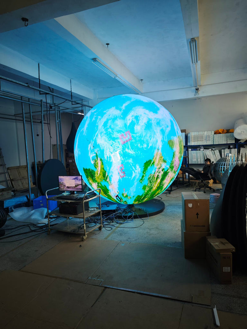 Osaka Exhibition Pavilion 6m LED Sphere Display - Japan